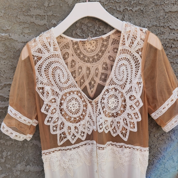 For Love And Lemons White Carmine Maxi Dress - Picture 3 of 10